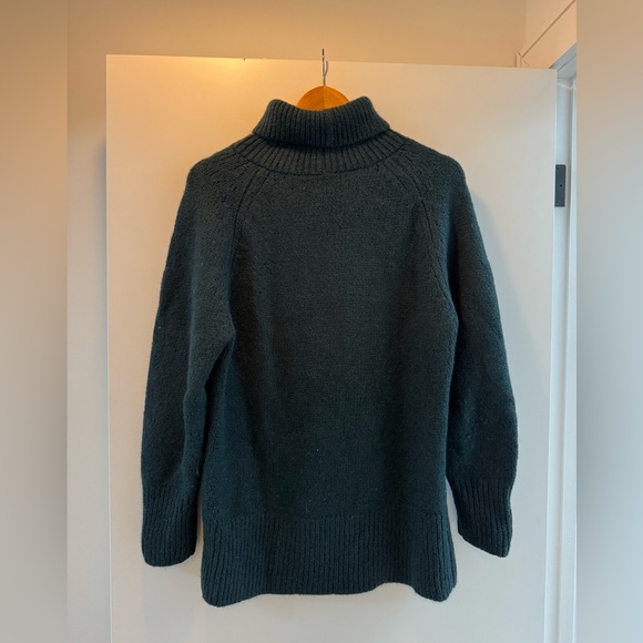 Babaton Forest Green Alpaca Turtleneck Women's Medium - Picture 3 of 3